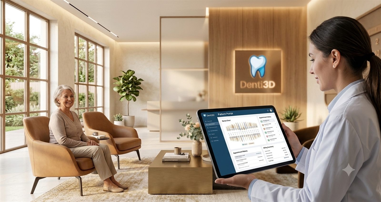 Ficha de paciente en Denti3D